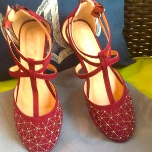 Flat Suede Women Dressed 👠 Shoe!!✨✨